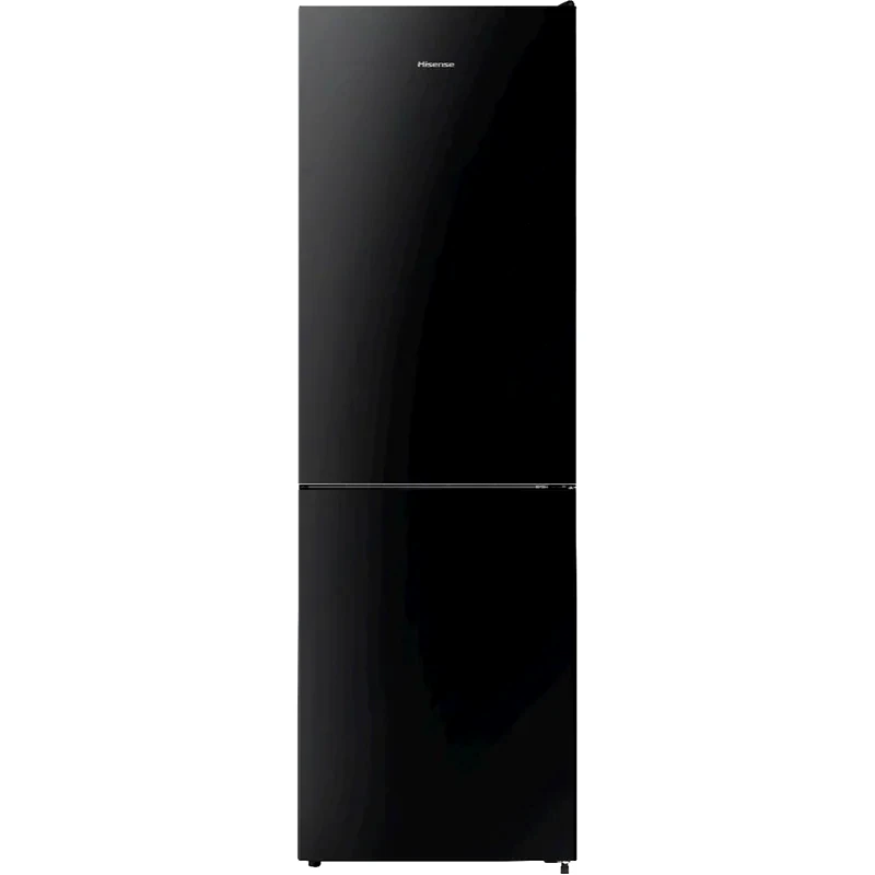 HISENSE HISENSE RB390N4GBE Total No Frost 304 Lt Black Glass Ψυγειοκαταψύκτης