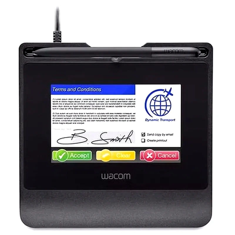WACOM Γραφίδα Ταμπλέτα Σχεδίασης Wacom STU-540 - Γκρι