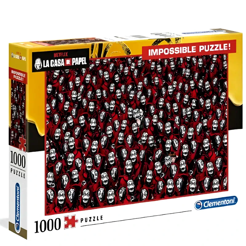 CLEMENTONI Παζλ Clementoni Impossible - La Casa de Papel (1000 Κομμάτια)