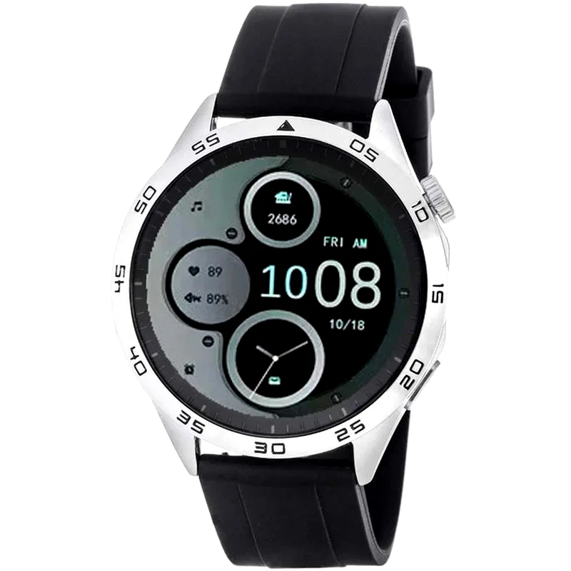 3GUYS Smartwatch 3GUYS 3GW2903 Silicone Strap 47mm - Black