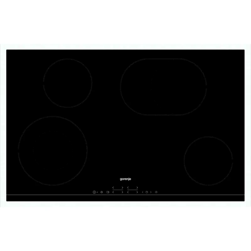 GORENJE Εστία Αυτόνομη Κεραμική GORENJE ECT843BX 80 cm Μαύρο