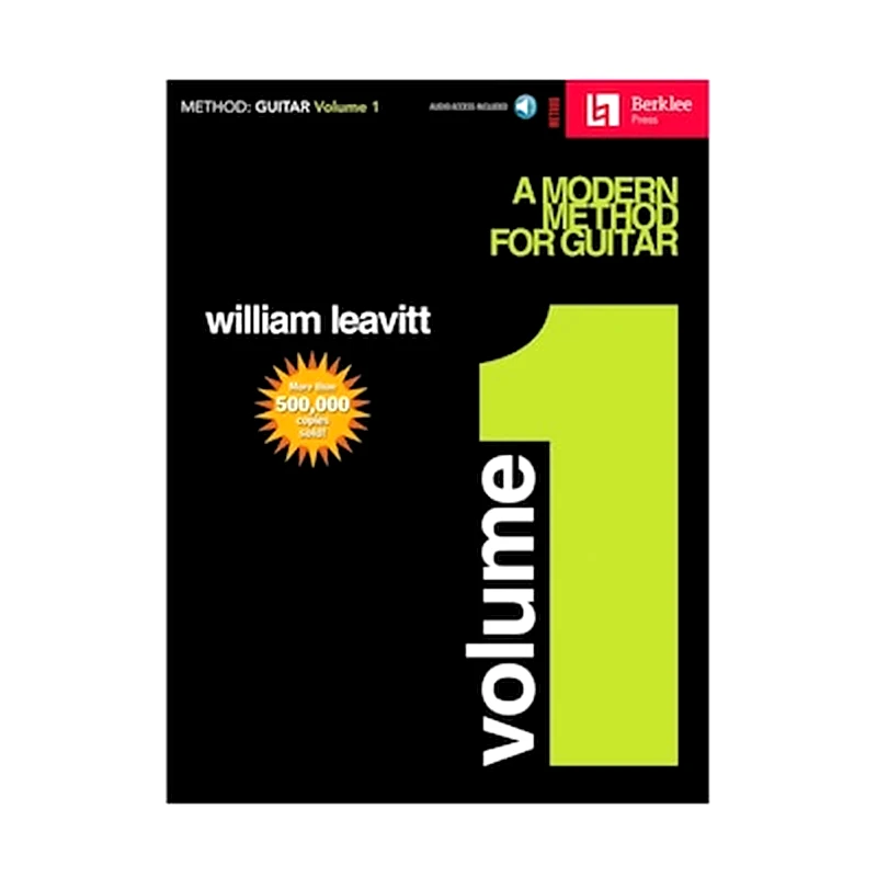 BERKLEE Leavitt - A Modern Method For Guitar: Volume 1 - Online Audio