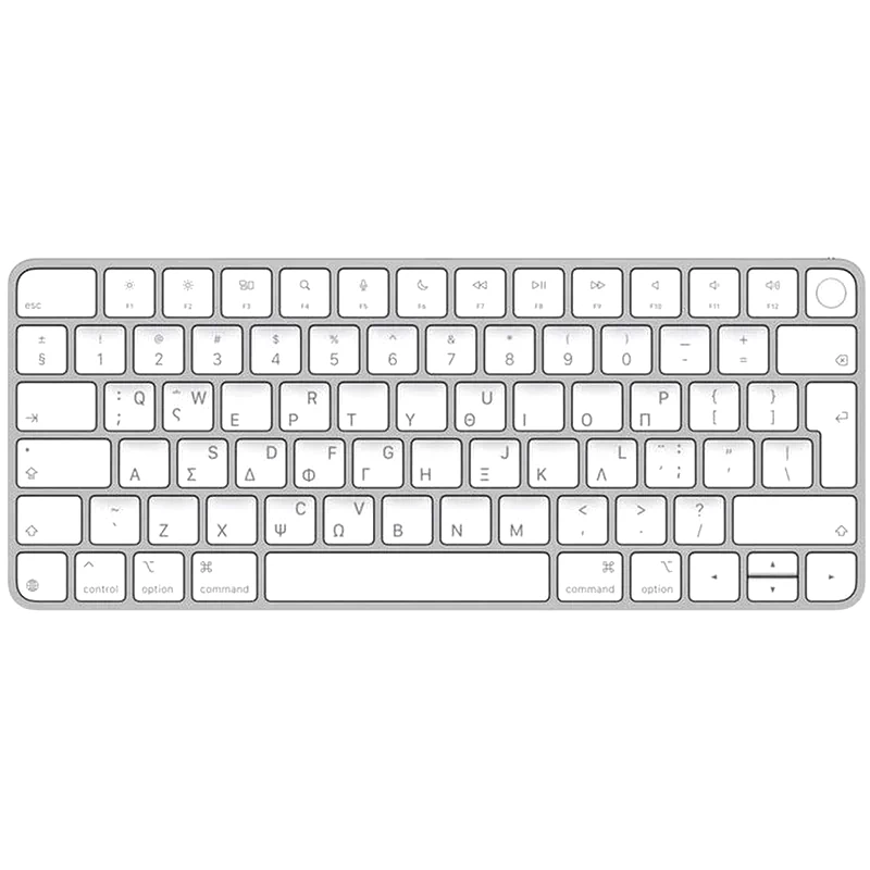 APPLE Apple Magic Ασύρματο Πληκτρολόγιο με Touch ID για Mac με Apple Silicon (GR)