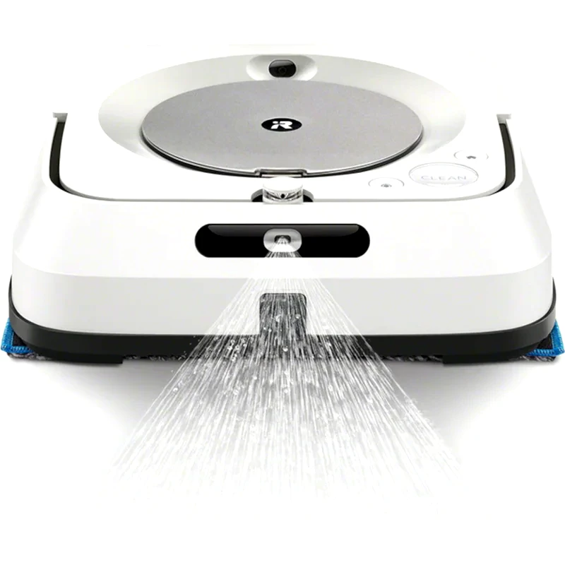 BRAVA I-ROBOT BRAAVA JET M6 για Σφουγγάρισμα με Χαρτογράφηση Λευκό Σκούπα Ρομπότ
