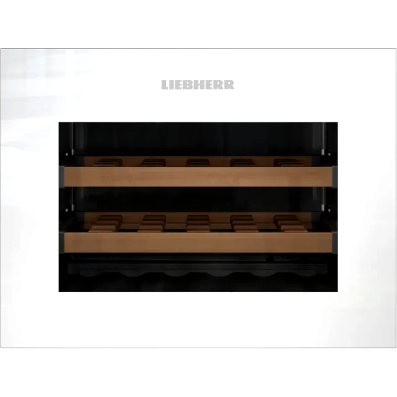 LIEBHERR Εντοιχιζόμενος Συντηρητής Κρασιών LIEBHERR WKEgw 582 για 18 Μπουκάλια με Παιδικό Κλείδωμα και Συναγερμό Πόρτας - Λευκό