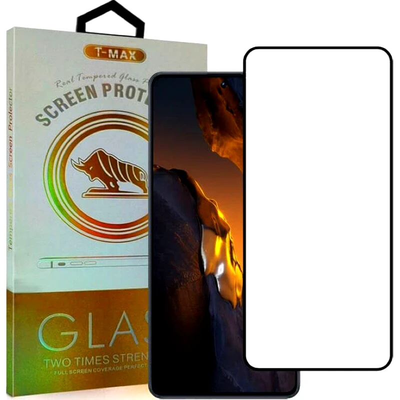 T-MAX Προστατευτικό οθόνης Xiaomi Poco F5 - T-Max Premium 3D Tempered Glass Full Glue Fluid Despensing 0.2mm 9H