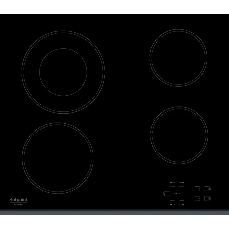 HOTPOINT HOTPOINT HR 632 B 58 cm Μαύρο Εστία Κεραμική Αυτόνομη