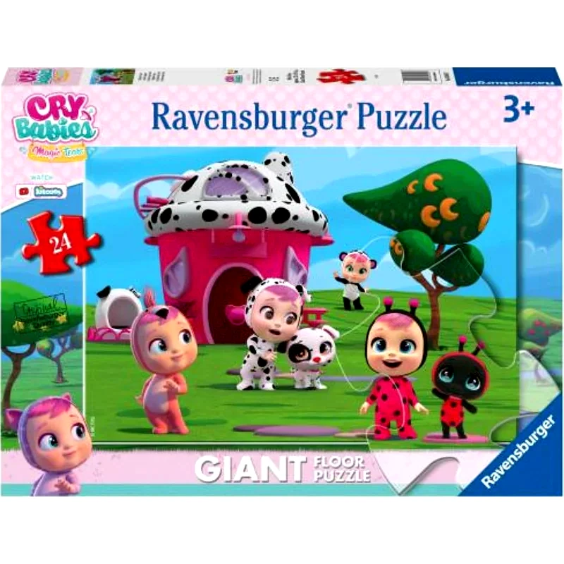 RAVENSBURGER Παιδικό Παζλ Δαπέδου Ravensburger Cry Babies (24 Κομμάτια)