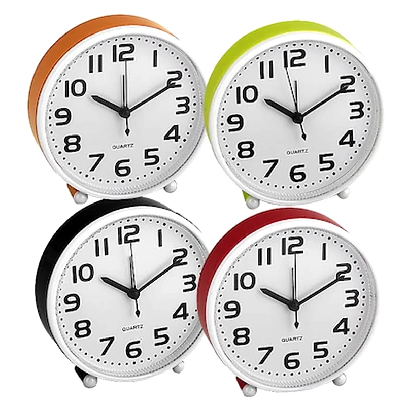 HOMIE Αναλογικό Ρολόι Homie Επιτραπέζιο 32487 Φ13 cm - Πολύχρωμο