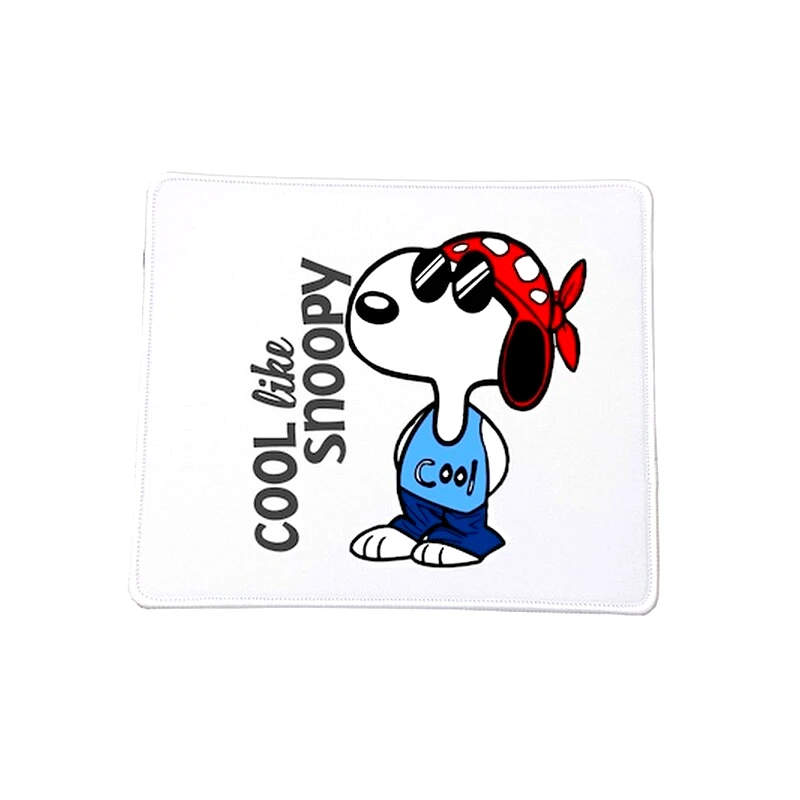 OEM Mousepad Snoopy No5 Βάση Για Το Ποντίκι Ορθογώνιο 23x20cm Ποιοτικού Υλικού Αντοχής