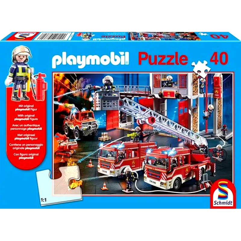 SCHMIDT SPIELE Παζλ Schmidt Spiele 56380 Fire Department, 40 Pcs (40 Κομμάτια)