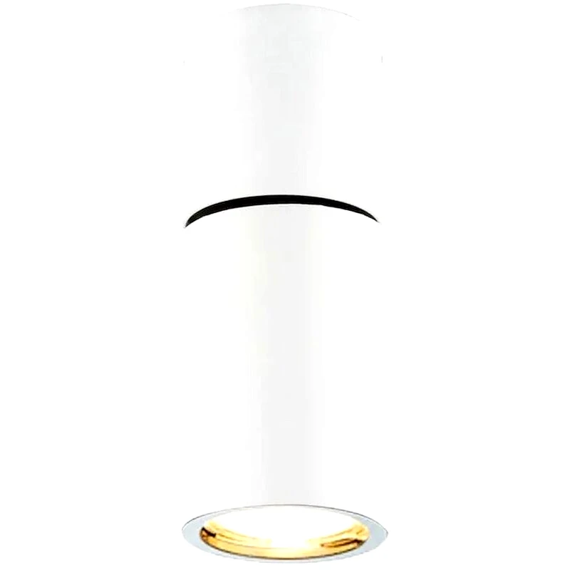 VIOKEF Σποτ Μονόφωτο Viokef Nobby 4157100 Μεταλλικό - Λευκό