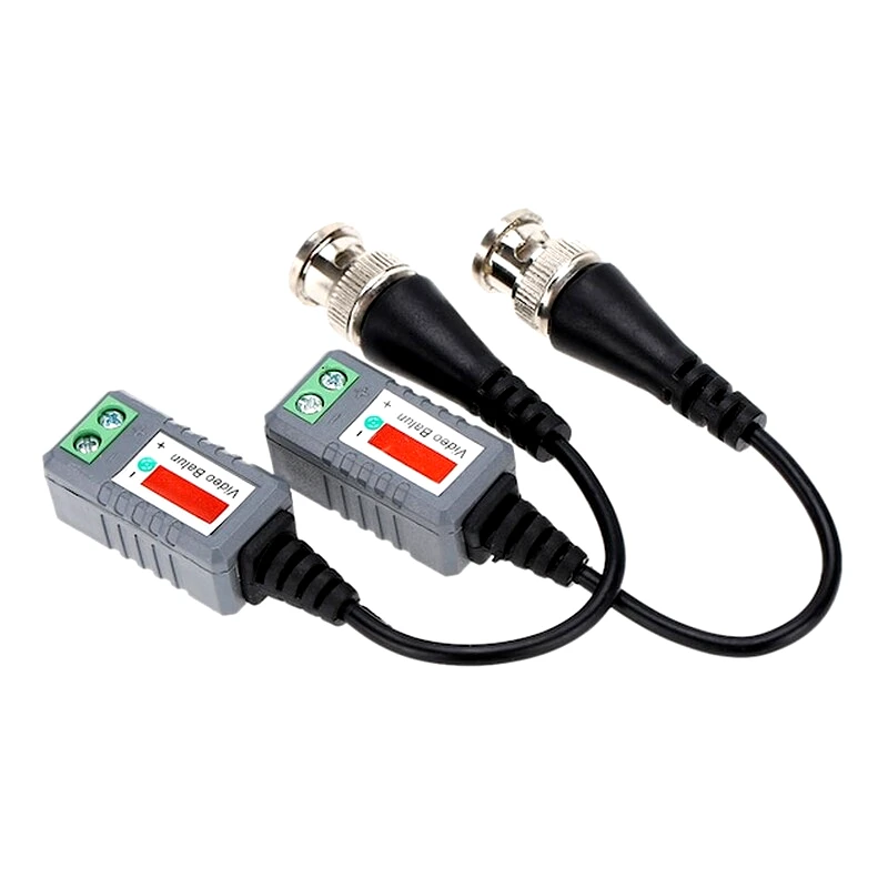 UNBRANDED Παθητικό Video Balun St-212l Για Κάμερες 3mp/4mp/5mp