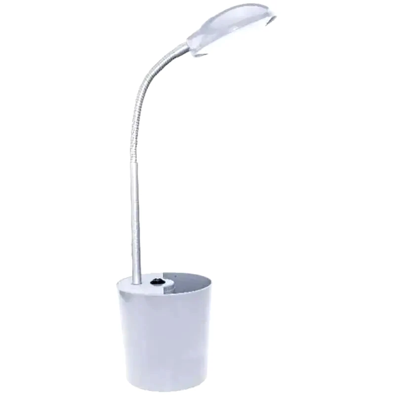 ACA DECOR Φωτιστικό Γραφείου Aca Decor Hullen LED 4000K Μεταλλικό με Μολυβοθήκη 11x21.5x49 cm - Γκρι