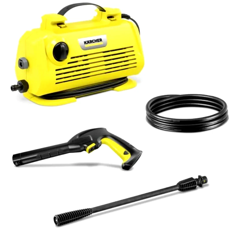 KARCHER Πλυστικό Μηχάνημα KARCHER K2 HORIZONTAL 110 Bar 1400 W Κίτρινο