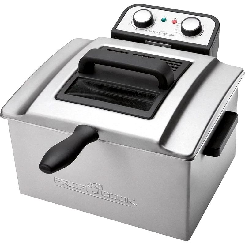 PROFI COOK PROFI COOK PC-FR 1038 3000 W 5 L Ασημί Φριτέζα Λαδιού