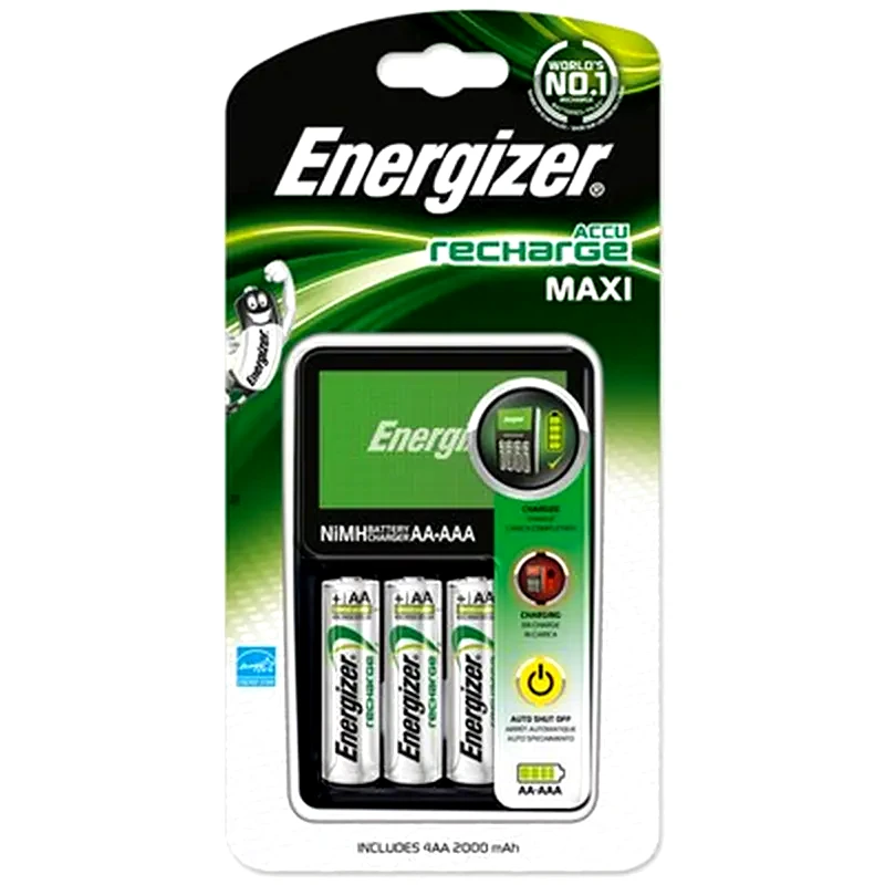 ENERGIZER 637019 MAXI CHARGER 4AAX2000 MAH
