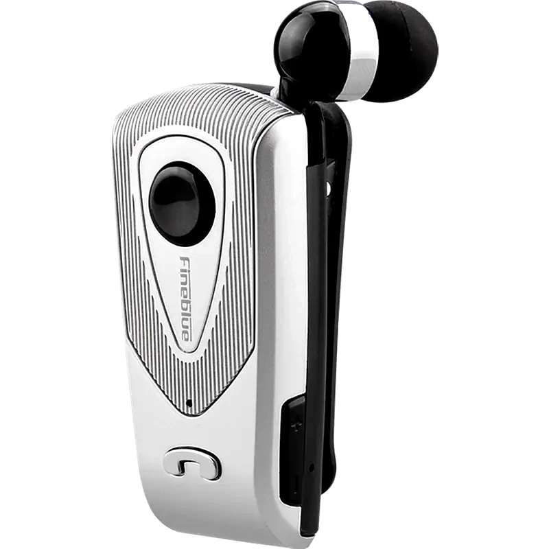 FINEBLUE Ακουστικό Bluetooth Fineblue F930 - Ασημί