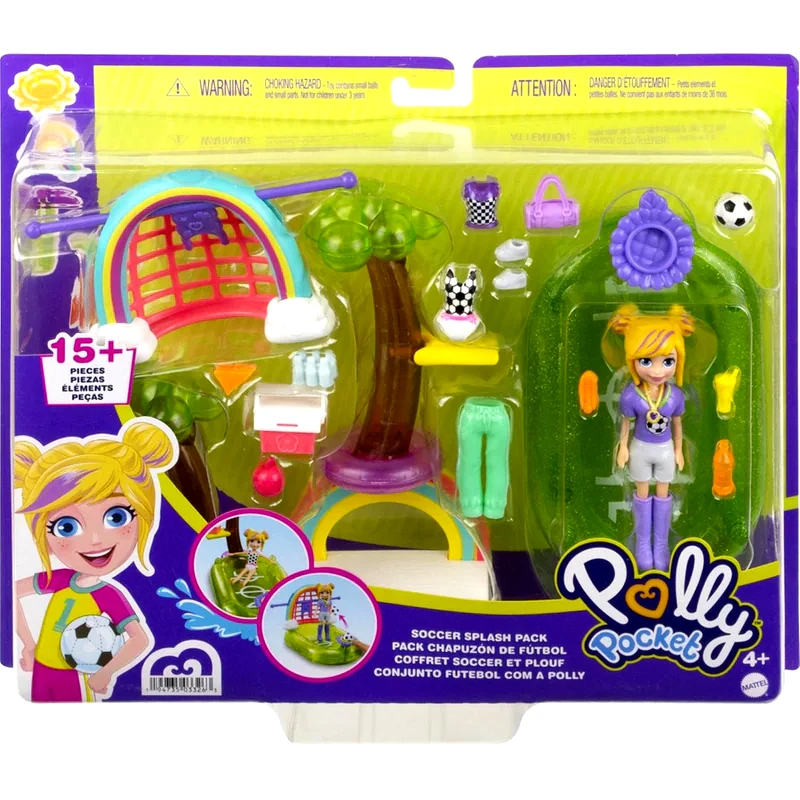 MATTEL Polly Pocket Soccer Splash Pack