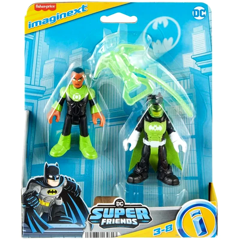 IMAGINEXT Imaginext Batman Και Κακός Σετ Των 2 - Hml10 Batman And Green Lantern