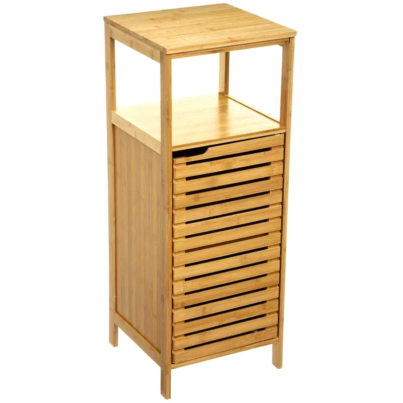 SPITISHOP Ντουλάπι Μπάνιου Spitishop F-v 160815 από Bamboo 30.5x30.3x78.7cm - Φυσικό