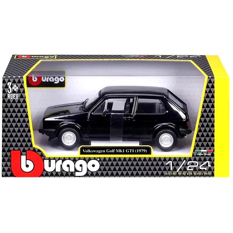 BBURAGO 1/24 Volkswagen Golf Mk1 Gti (1979) - Μαύρο