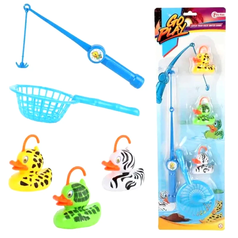 TOI-TOYS Παιχνίδι Ψαρέματος Go Play Πιάσε Την Πάπια