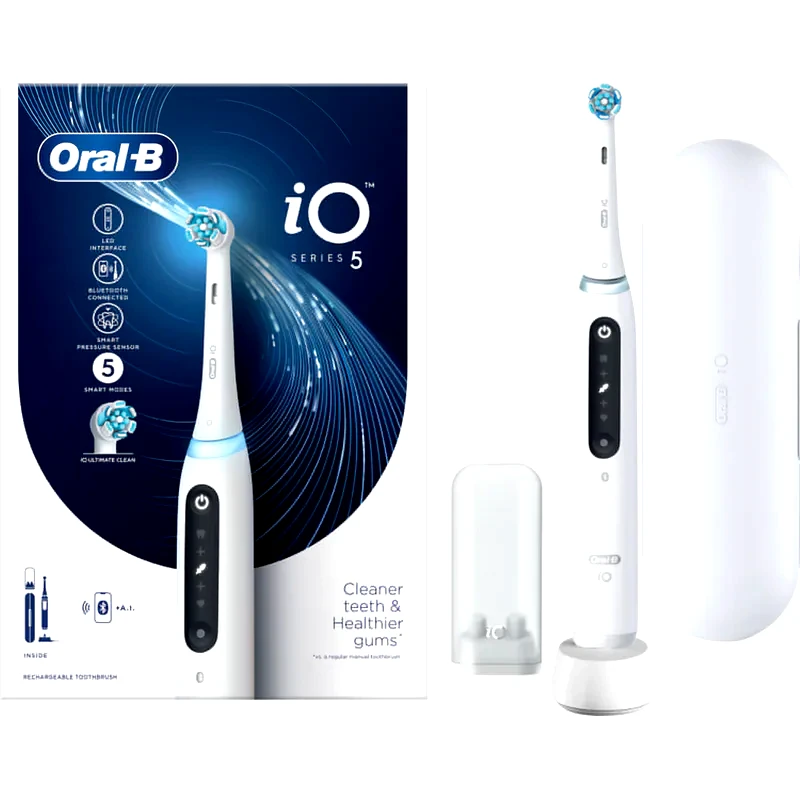ORAL-B Ηλεκτρική Οδοντόβουρτσα ORAL-B iO SERIES 5 Λευκό