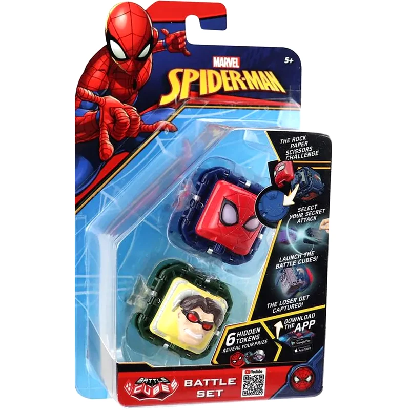 BOTI Marvel Spiderman Battle Cubes - Batc092dogs Dr. Octopus Vs Glow Spiderman