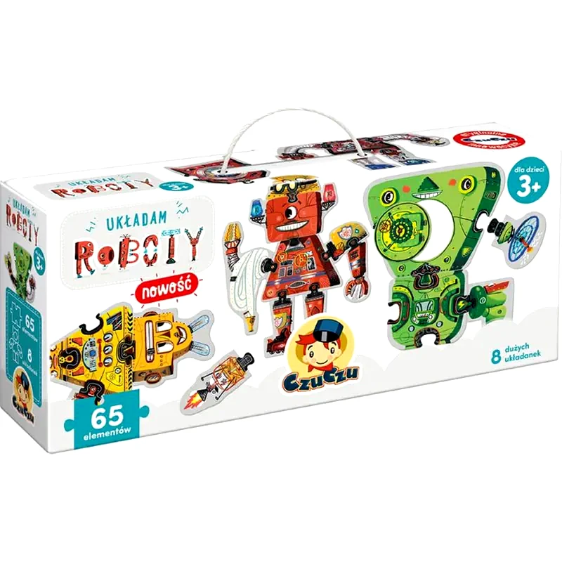 CZUCZU Παιδικό Παζλ Czuczu Roboty - System Works (65 Κομμάτια)