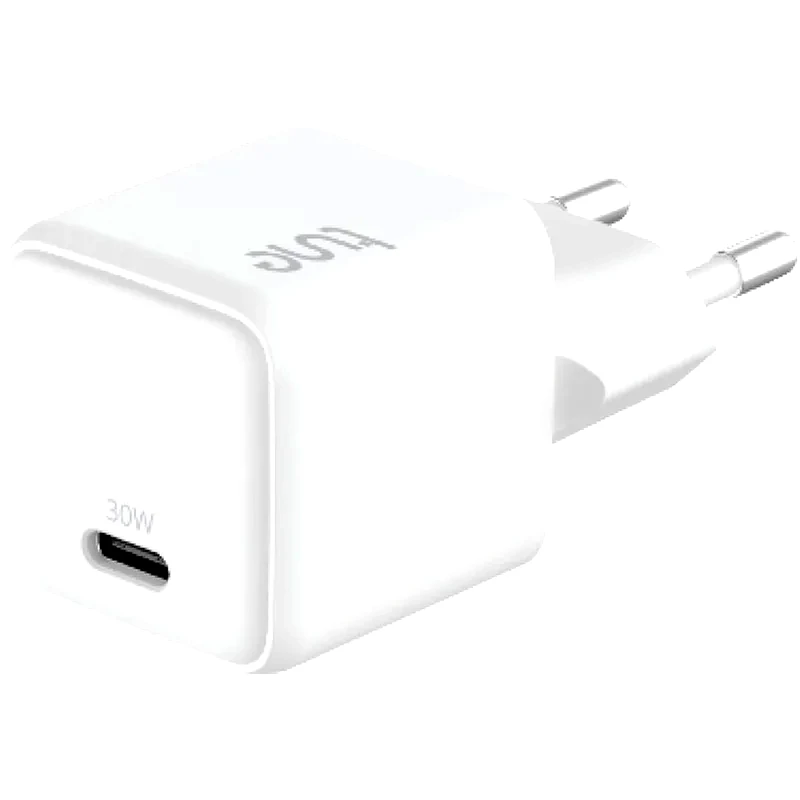 TUNE Φορτιστής Πρίζας Tune Turbo PD Wall Charger USB-C 30W - White