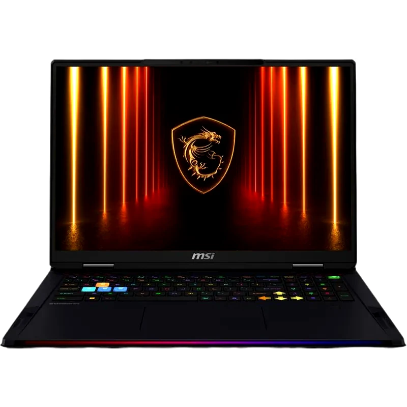 MSI MSI Raider 18 HX AI A2XWIG-210GR 18 UHD+ IPS 120Hz (Core Ultra 9-285HX/4TB SSD/64GB/GeForce RTX 5080/Win11Pro) Laptop