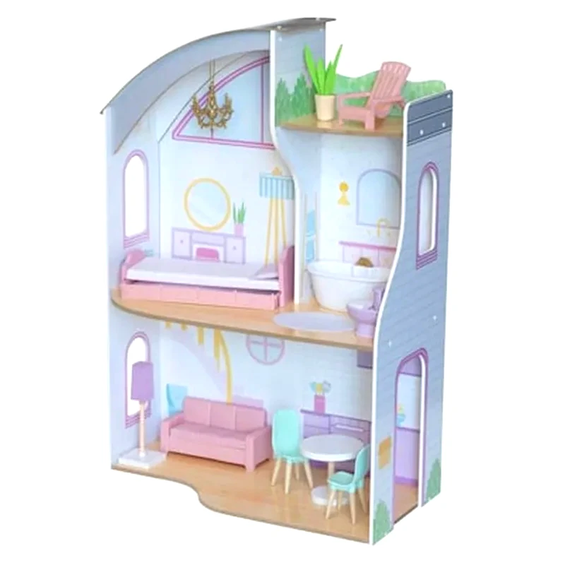 KIDKRAFT Kidkraft Κουκλόσπιτο Elise Με Έπιπλα And Αξεσουάρ Kk10237