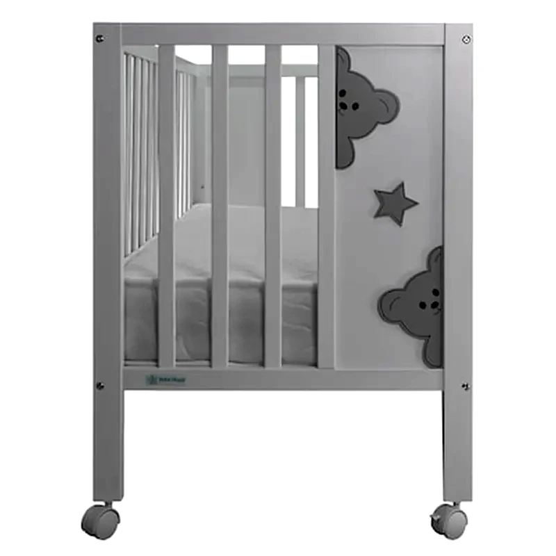 BEBE STARS Bebe Stars Βρεφικό Κρεβάτι Life Με Ροδάκια Λευκό 453-02