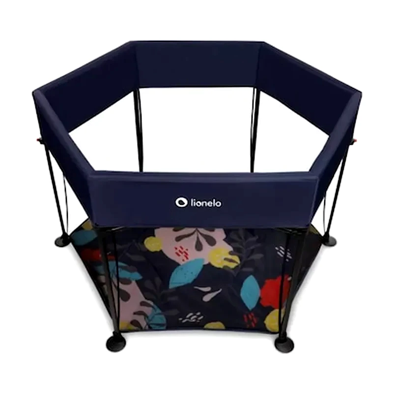 LIONELO Lionelo Παιδικό Παρκοκρέβατο Roel Blue Navy