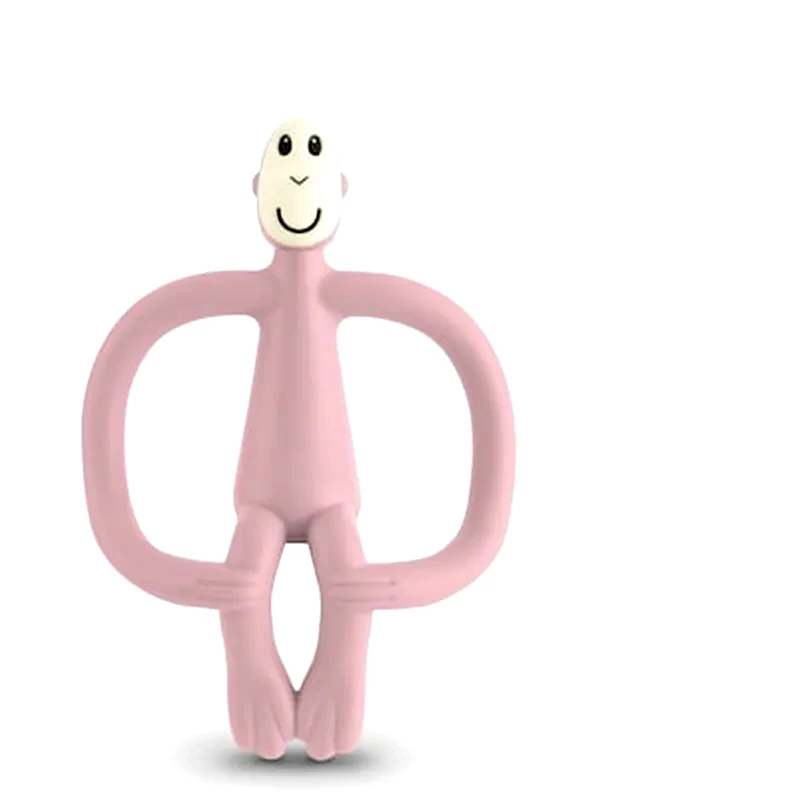 MATCHSTICK MONKEY Matchstick Monkey Μασητικό Monkey Teething Toy - Dusty Pink -240110