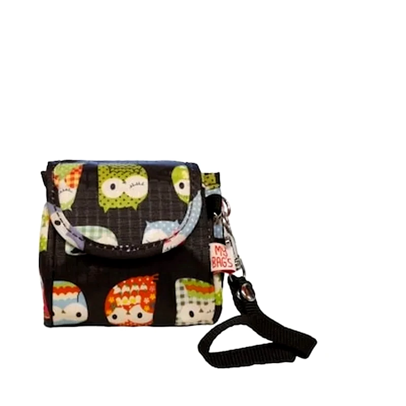 MY BAG'S My Bags Θήκη Πιπίλας Owl Black - Pbowlbl