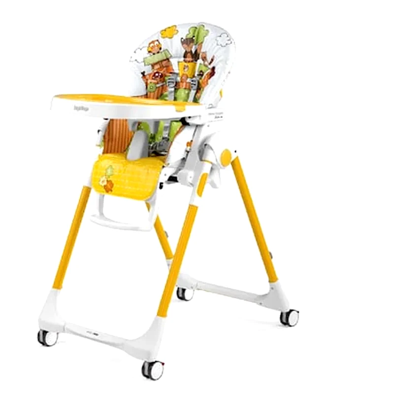 PEG PEREGO Peg Perego Καρέκλα Φαγητού Prima Pappa Follow Me Fox - Friends Με Δωρο Μπάρα Παιχνιδιών
