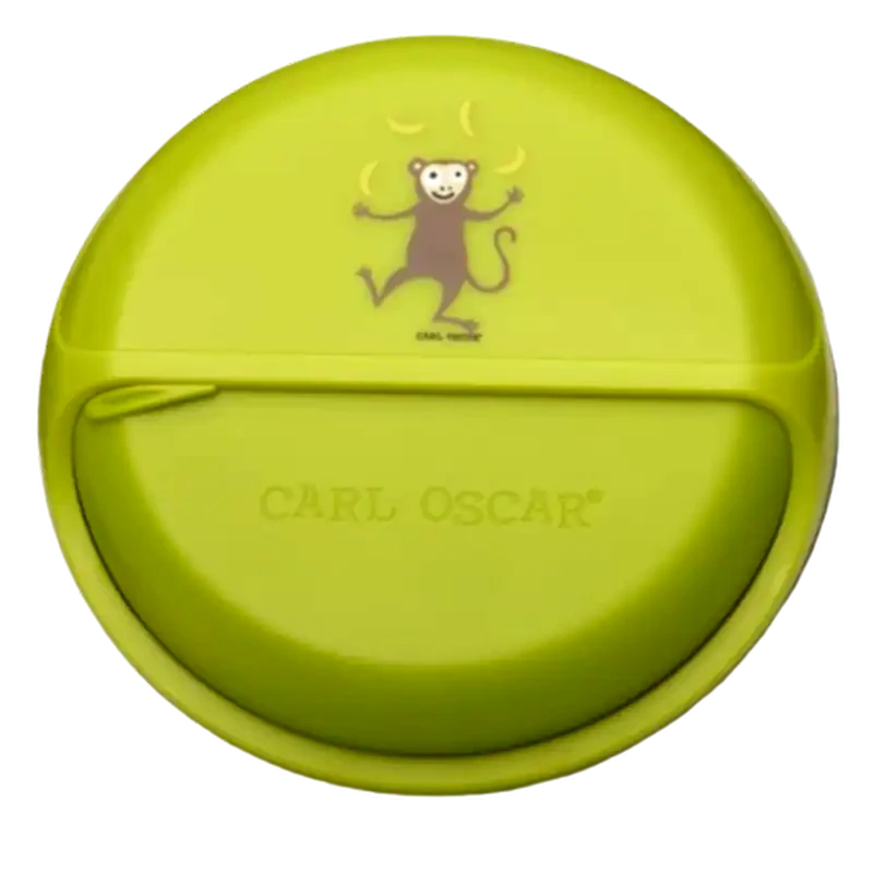 CARL OSCAR Φαγητοδοχείο Carl Oscar Bentodisc με Καπάκι Lime Monkey