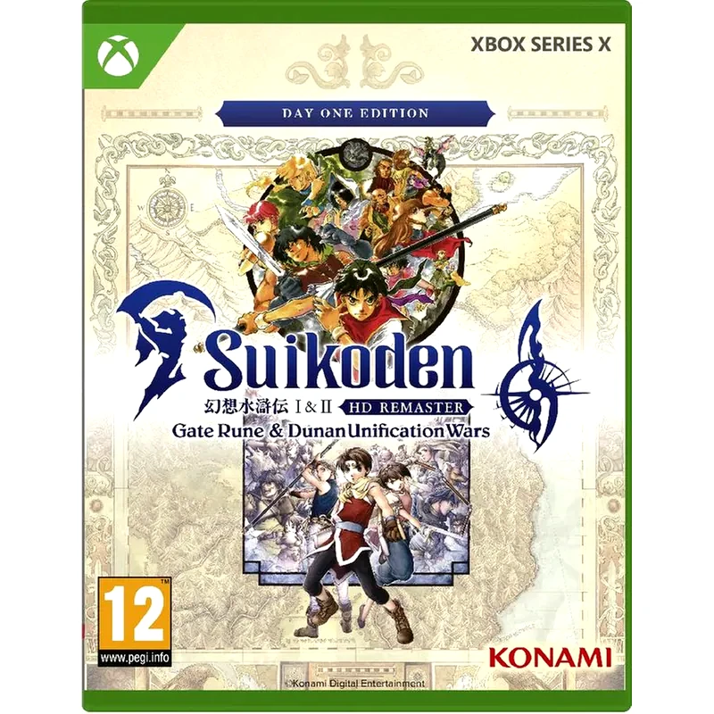 KONAMI Suikoden I II HD Remaster Gate Rune and Dunan Unification Wars - Xbox Series X|S