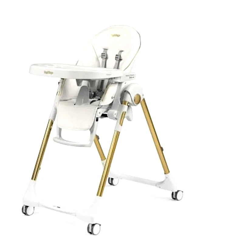 PEG PEREGO Peg Perego Καρέκλα Φαγητού Prima Pappa Follow Me Gold Με Δωρο Μπάρα Παιχνιδιών(4132-100)