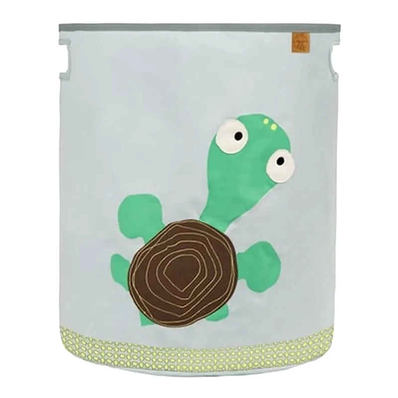 LASSIG Laessing Καλάθι Για Τα Παιχνίδια Στρογγυλό Toy Basket Turtle