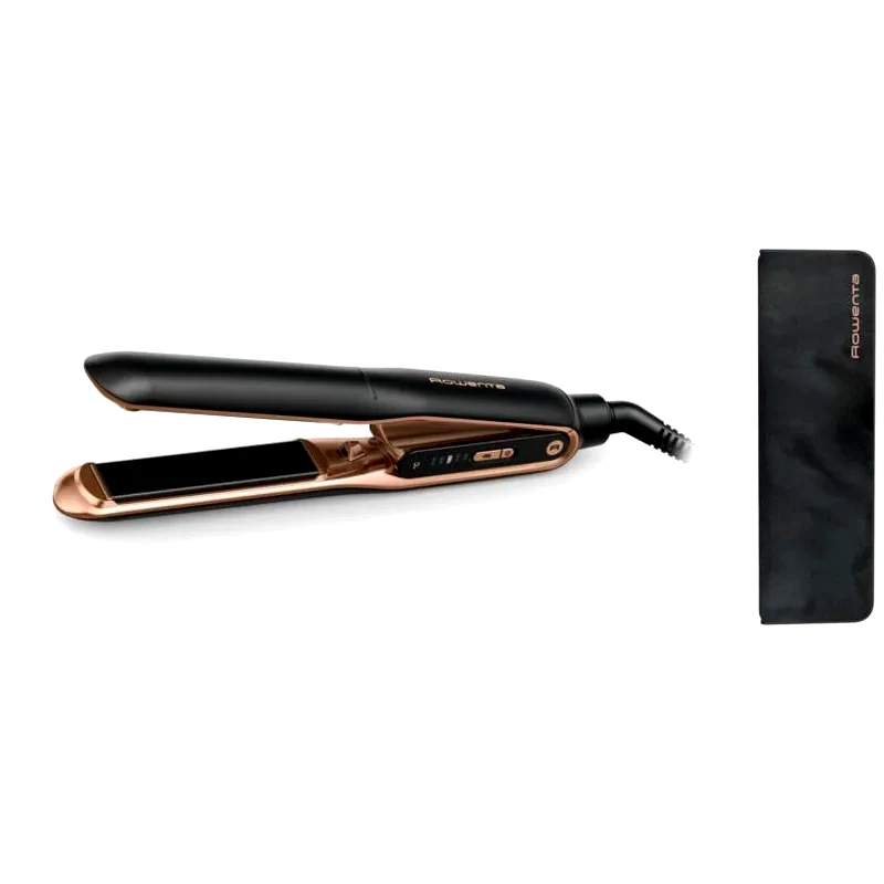 ROWENTA Ισιωτικό Μαλλιών ROWENTA THERMO SF8120F0 Μαύρο/Χρυσό