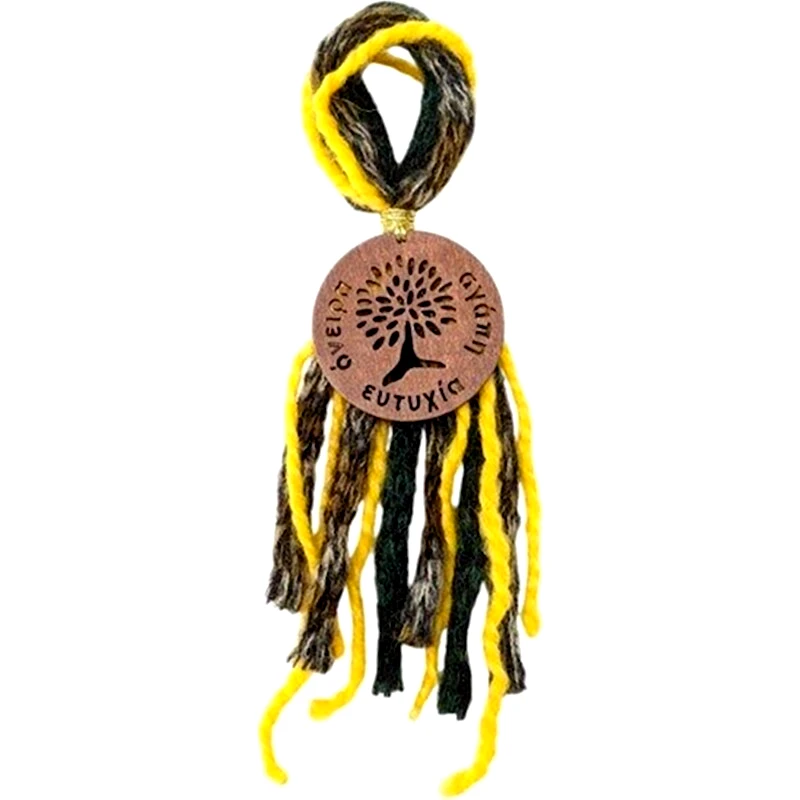 FEELBOHO Κρεμαστό Χριστουγεννιάτικο Γούρι Feelboho με Ευχές