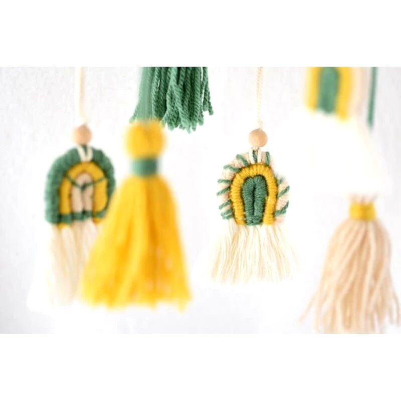 FEEL BOHO Κρεμαστό Διακοσμητικό Χειροποίητο Feel Boho Macrame Rainbows