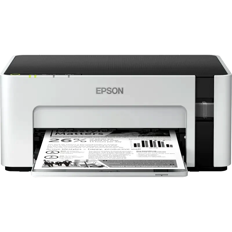 EPSON Epson EcoTank M1120 Ασπρόμαυρος Εκτυπωτής Inkjet A4 με WiFi (C11CG96403)