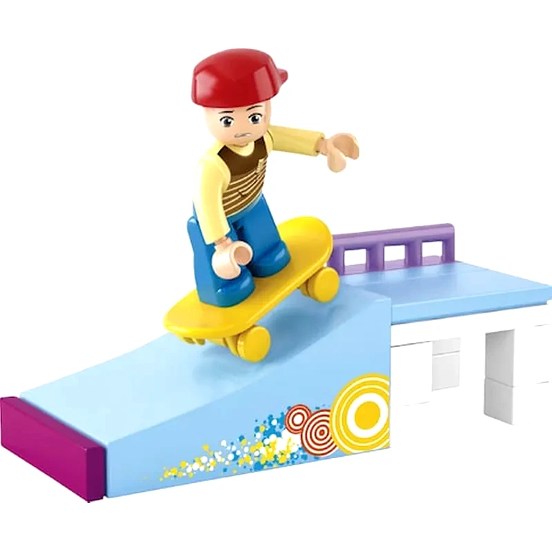 SLUBAN Sluban Τουβλάκια Girls Dream, Skate Ramp M38-b0512, 23τμχ