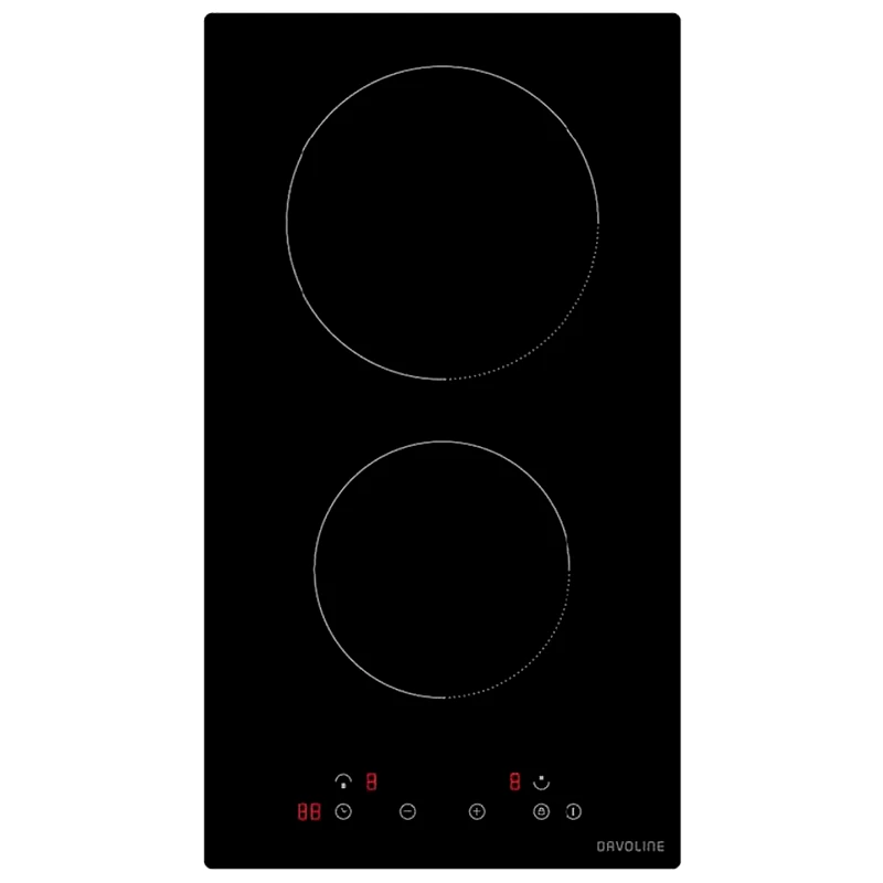 DAVOLINE DAVOLINE DVC 30T 30 cm Μαύρο Εστία Κεραμική Domino Αυτόνομη