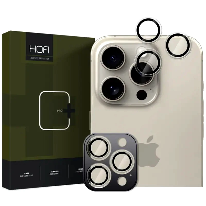 HOFI Προστατευτικό καμερών Apple iPhone 16 Pro / 16 Pro Max - Hofi Camping Pro Camera Transparent