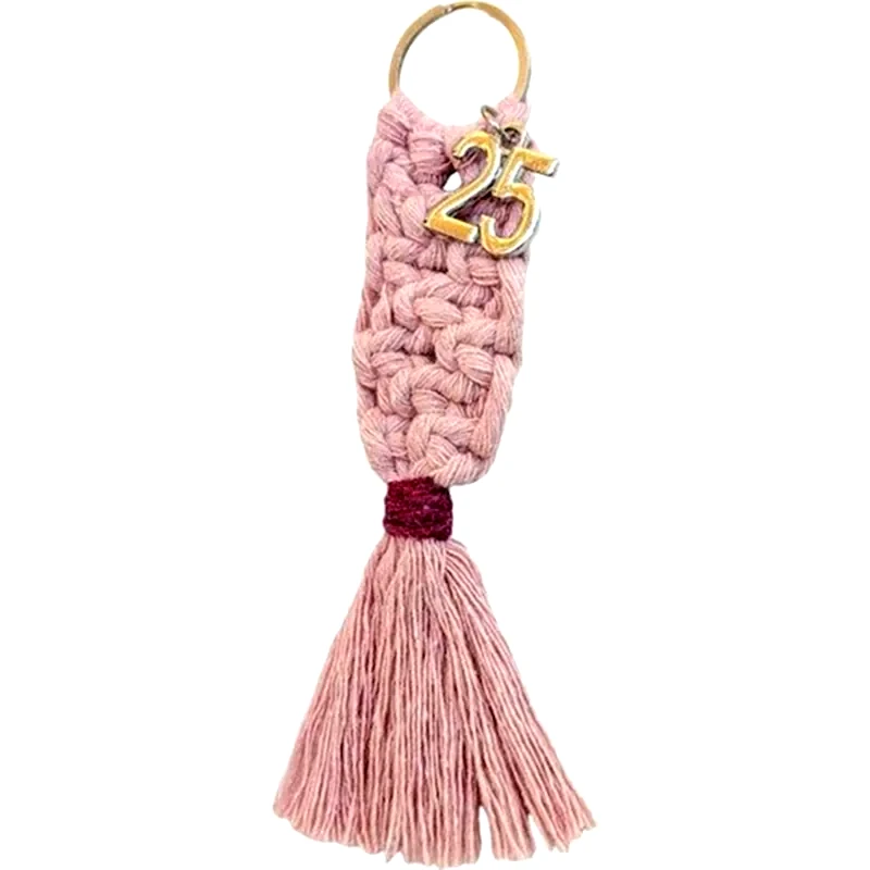 FEELBOHO Boho Μπρελοκ Γουρι 2025 Ροζ